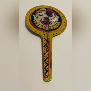 Vintage KIRCHHOF Clown Clapper Noisemakers Toy